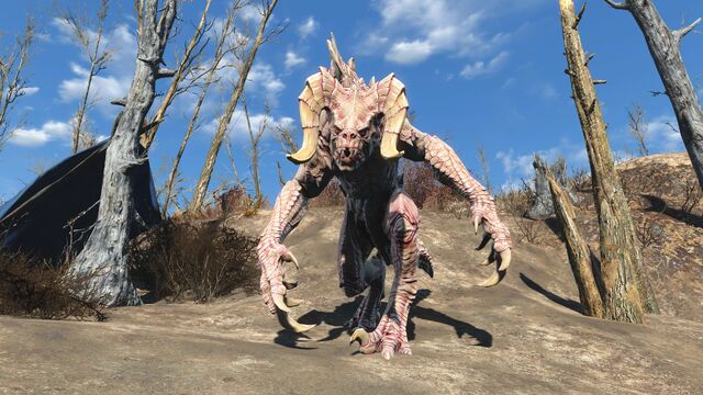 File:FO4 Albino Deathclaw Walk.jpg