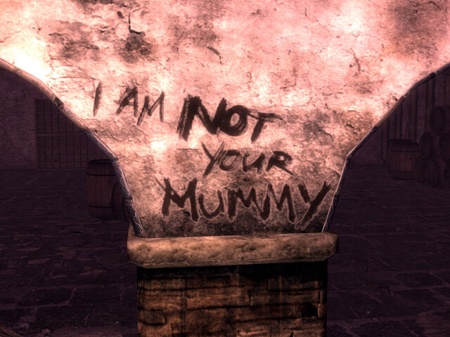 File:I am not your mummy graffiti.jpg