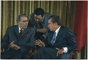 Brezhnev and nixon