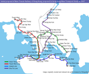 HKMTR map