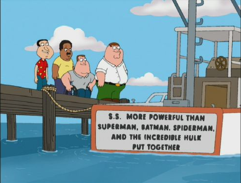 S.S. More Powerful Than Superman, Batman, Spider-Man, and 