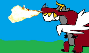Giganotometallasaurus flame breath-0