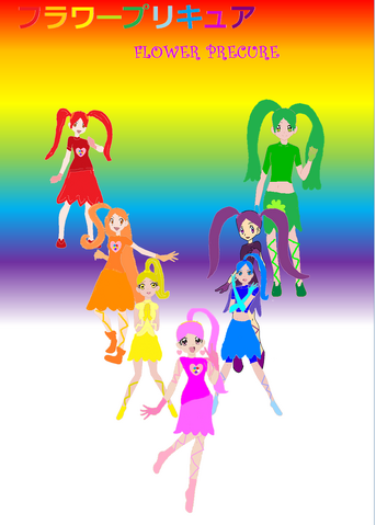 File:Flower Precure poster.png