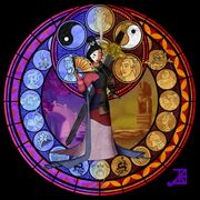 Mulan stained glass by akili amethyst-d4vrfig.png