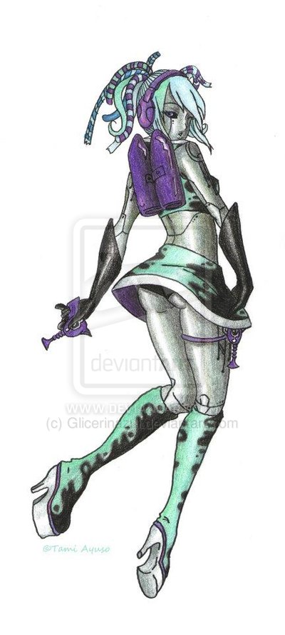 Evila space channel 5 by glicerinazul-d5ntdum