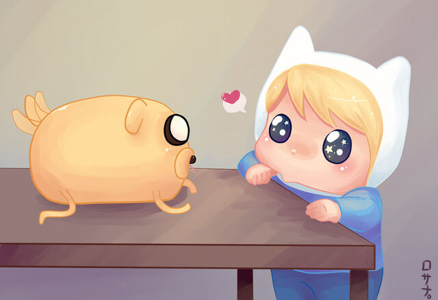 Archivo:Jake and finn by swinginnippon-d50z8b7.jpg