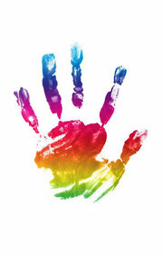 Rainbow Hand