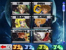 3DS Select Character