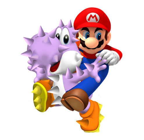 File:MarioSpikedYoshi.png