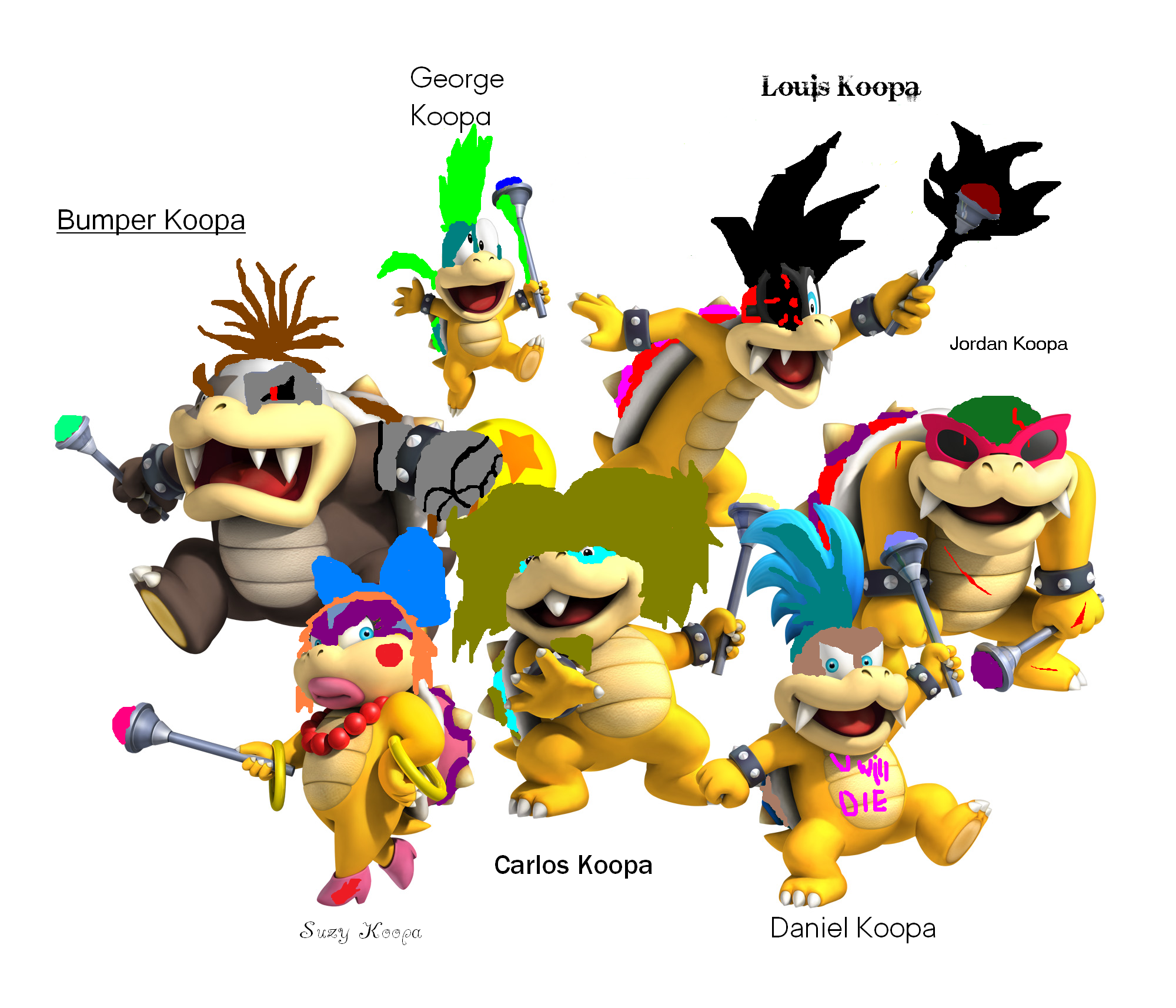 new super mario bros koopalings