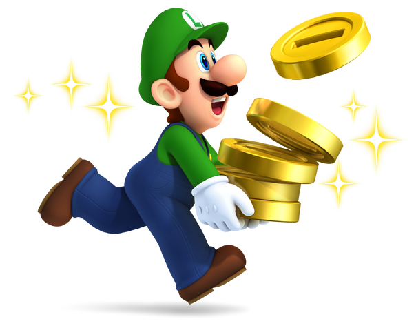 File:Luigi with Coins.png
