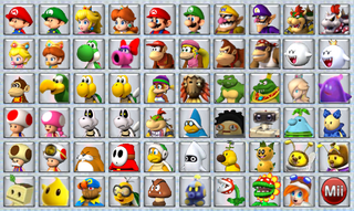 Mario Kart Wii 2.0 Selection Screen