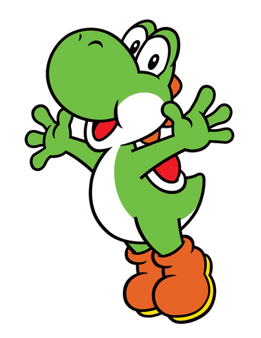 File:Yoshi Happy.png