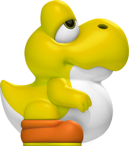 File:Yellow Baby Yoshi 3D.png