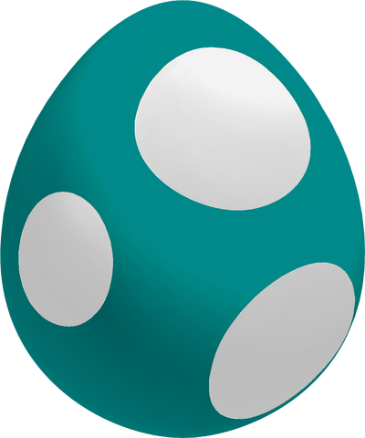 File:Teal Baby Yoshi Egg.png