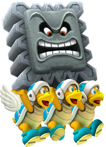 File:Para Bros and Thwomp.png