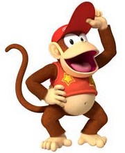 Diddy Kong Donkey Kong's Partner