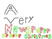 Newspaper Dedede christmas
