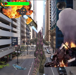 Godzilla Rampage Chicago