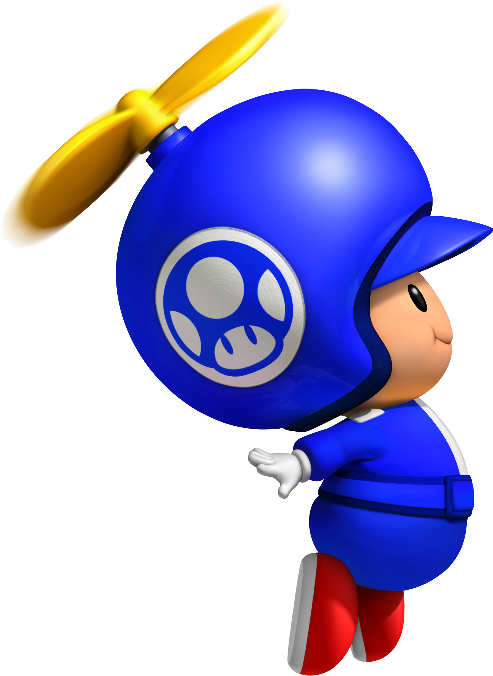 Blue Propeller Toad-New Super Mario Wii Minecraft Skin