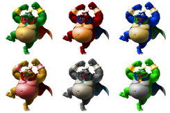 King K. Rool Palette