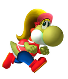 Sally yoshi running