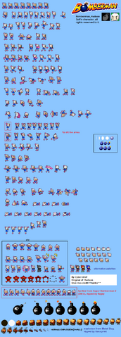 File:Bomberman Sprites.png