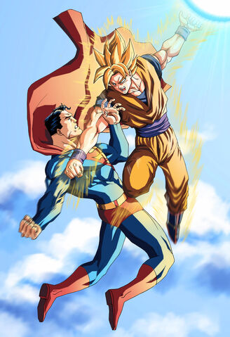 File:Goku vs superman.jpg