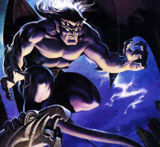 File:Gargoyles - Goliath as seen in the Sega Gensis Front Box Cover.png