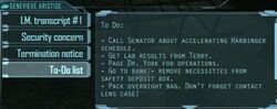 Todo list