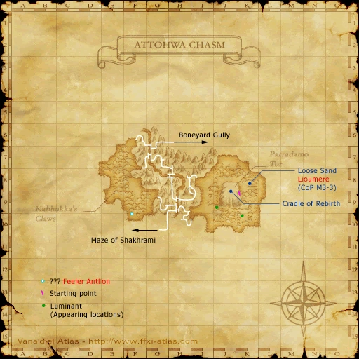 Attohwa Chasm FFXIclopedia FANDOM powered by Wikia