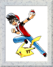 Red Pikachu Pokemon Adventures
