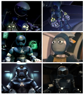 A group of Toonami toms