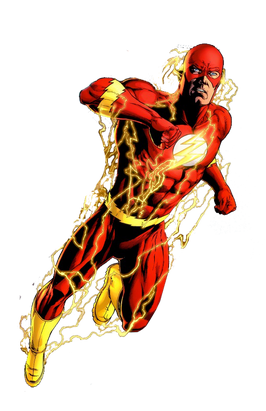 A The Flash Character