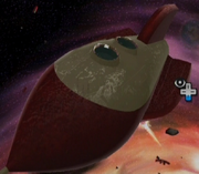 MarioGalaxy ship