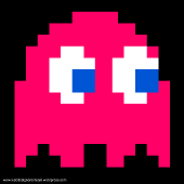 Pacman-ghost-vector-colour