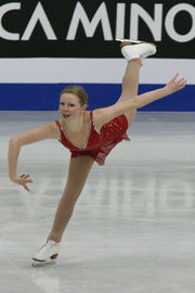 Junior World Championships 2008 Rachael FLATT SP