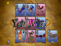 Triple triad win