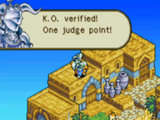 Judge point