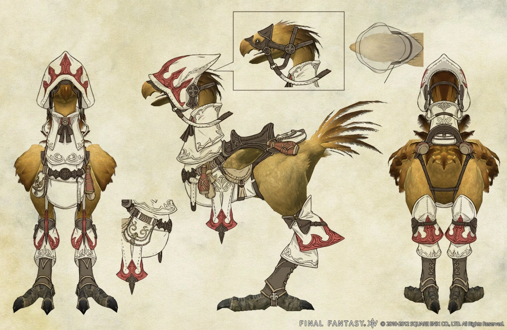 Image - FFXIV White Mage Chocobo Concept.png  Final Fantasy Wiki  FANDOM powered by Wikia
