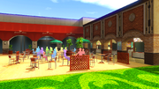 Rooftop cafe