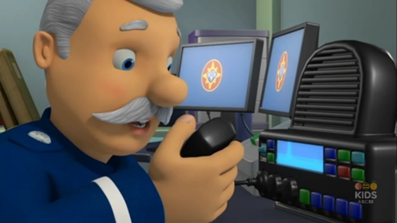 Image Station Officer Steele uses the emergency radio.png Fireman