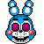 Five nights at freddy s 2 toy bonnie icon gif by geeksomniac-d86x8pj
