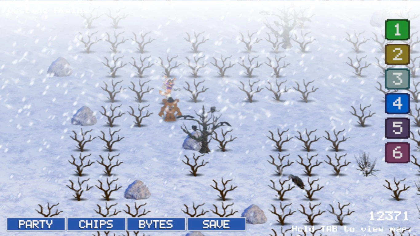 Image Lolbit in Dusting Fields.jpg Five Nights at Freddy's World