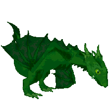 Envious young dragon