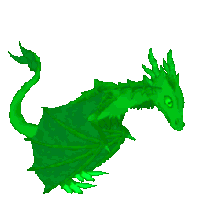 Envious adult dragon
