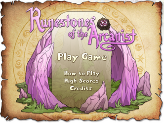 Runestones of the Arcanist titlescreen