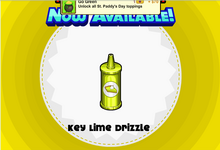 Keylime drizzle