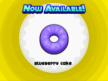 Papa's Donuteria - Blueberry Cake