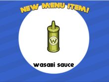 Unlocking wasabi sauce